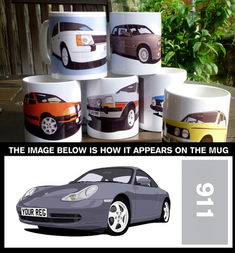 Porsche 911 auto kunst - porsche,