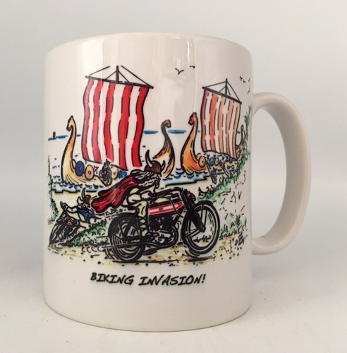Biking invasion motorrad tasse - motorrad,