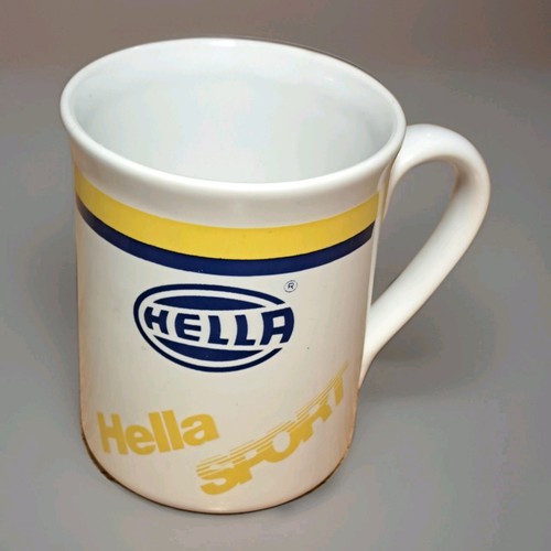 Vintage hella sport werbetasse - vintage,