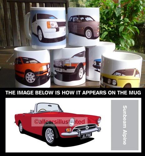 Sunbeam alpine car - sunbeam,