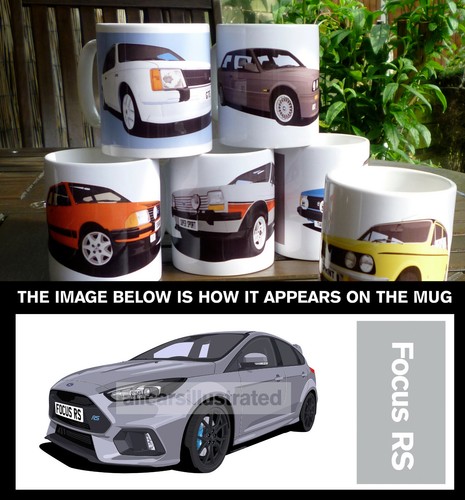 Focus auto kunst - focus, tasse