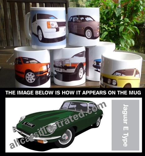 Jaguar type auto kunst - e,