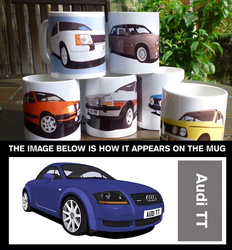 Car art tasse - tt,