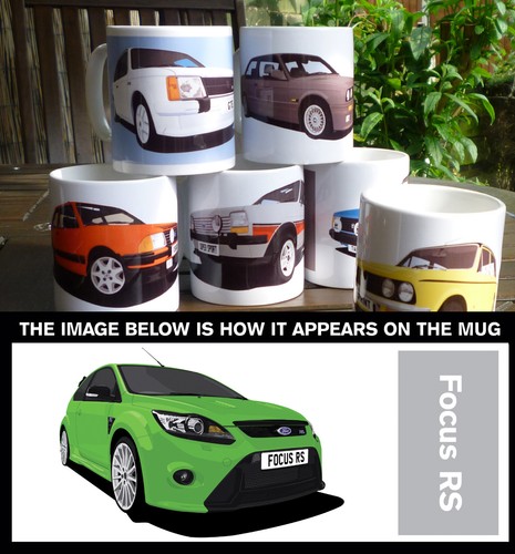 Focus auto kunst tasse - focus, rs