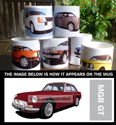 Mgb car art - mgb,