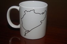 Nurburgring bedruckte Tasse