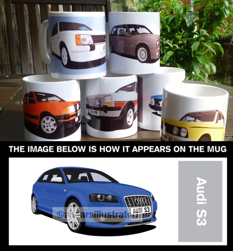 Auto kunst tasse - s3,
